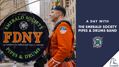 A DAY WITH THE EMERALD SOCIETY PIPES & DRUMS BAND