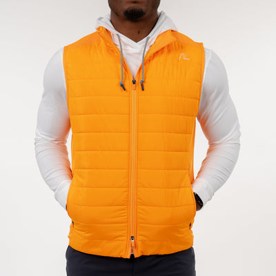 Fulton Performance Vest | Solid - Marigold Orange