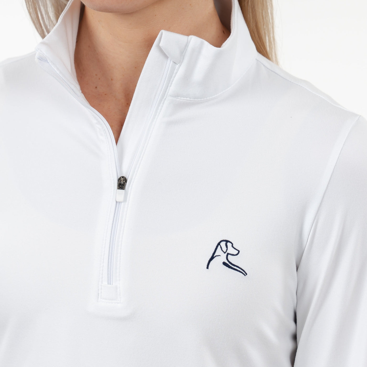 The Solid Performance Q-Zip | Solid - White