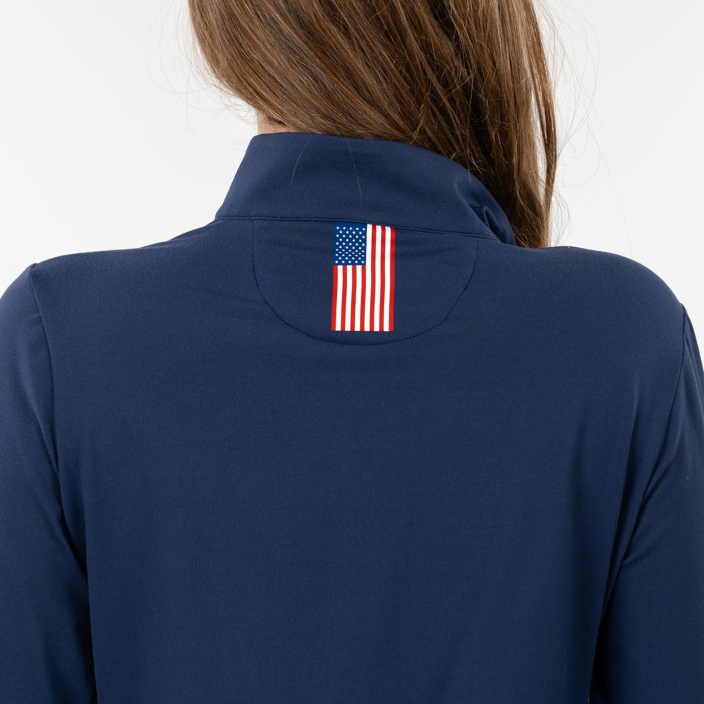The Solid Performance Q-Zip - USA | Solid - Admiral Navy - USA