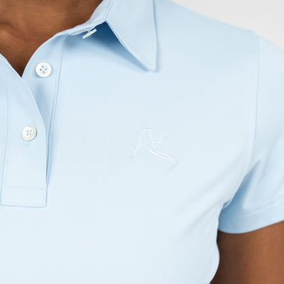The Solid Performance Polo | Solid - Pale Blue