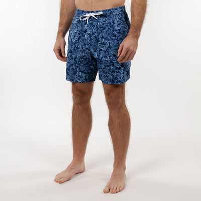 Medley Swim Trunk | The Oasis - Admiral Navy/Caicos Blue