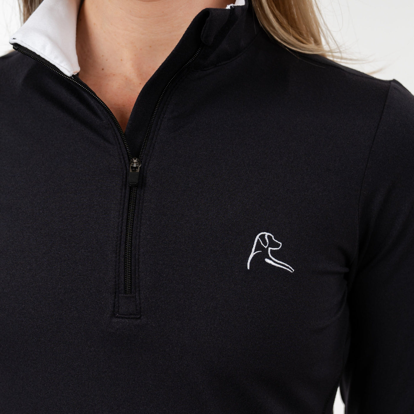 The Solid Performance Q-Zip | Solid - Black
