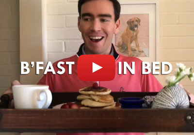 B'fast In Bed: A Valentine's Vlog