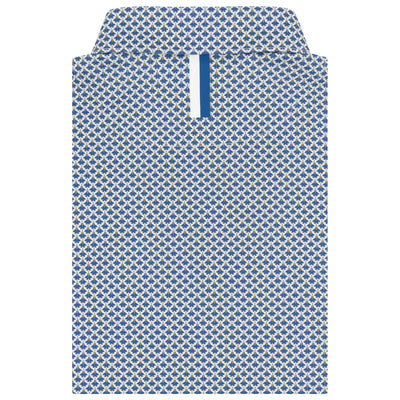 The Airshow | Performance Polo | The Airshow - White/Short Stop Blue