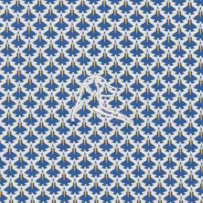 The Airshow | Performance Polo | The Airshow - White/Short Stop Blue