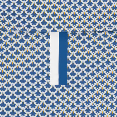 The Airshow | Performance Polo | The Airshow - White/Short Stop Blue