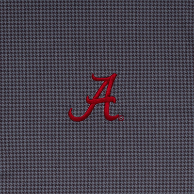 Dogstooth Houndstooth Collegiate Q-Zip - Alabama | The Dogstooth Houndstooth - Nightfall/Boulder Grey - Alabama - 1