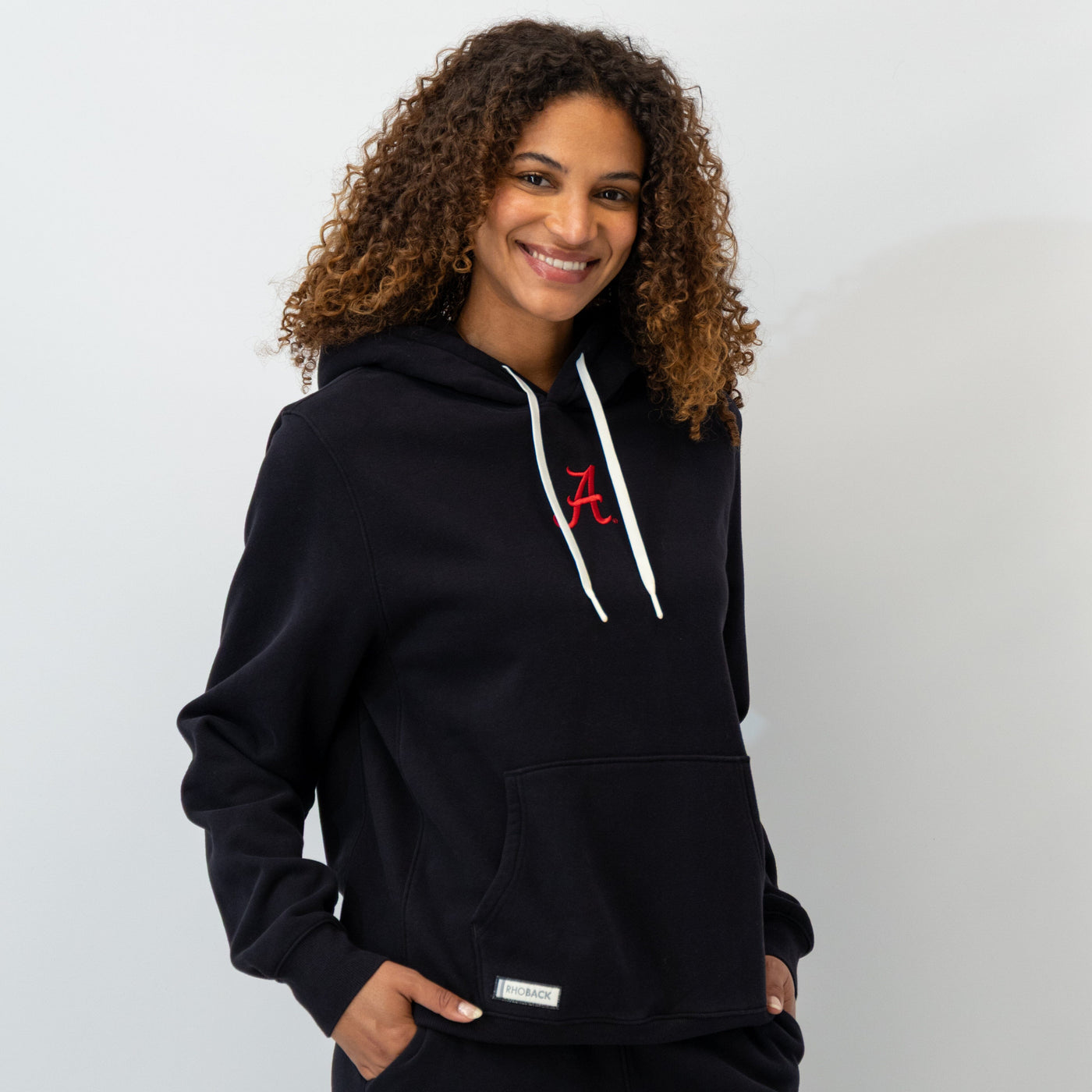 Ready Collegiate Hoodie - Alabama | Solid - Midnight Black - Alabama - 1 (Women)