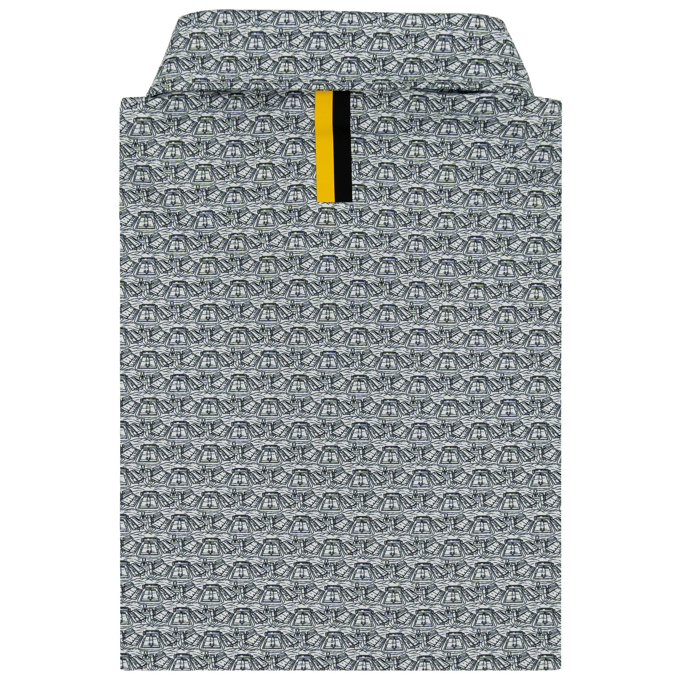The App State Kidd Brewer Stadium | Collegiate Polo | The App State Kidd Brewer Stadium - White/Black