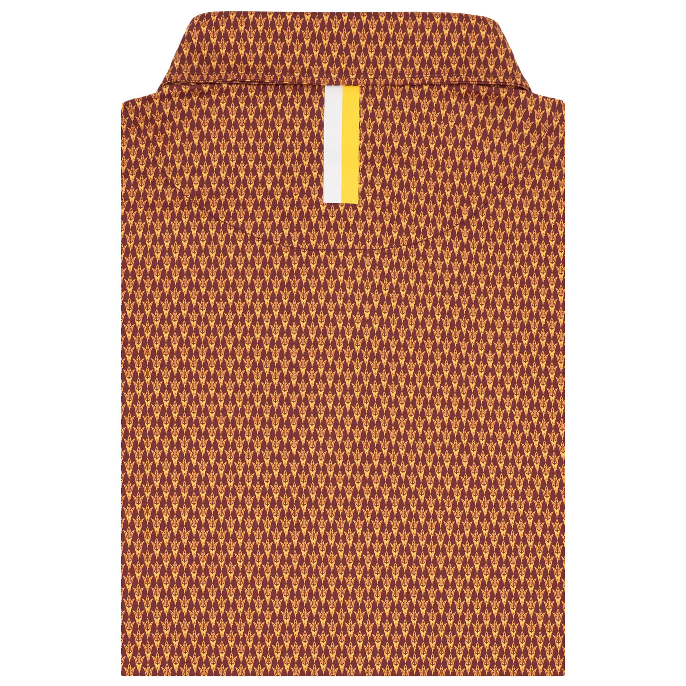 The Arizona State Fork 'Em™ | Collegiate Polo | The Arizona State Fork 'Em™ - Garnet Red/Lemon Drop