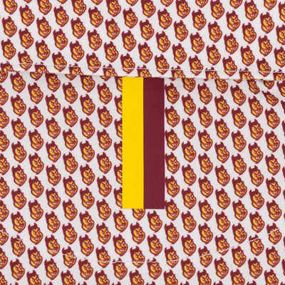 The Arizona State Sun Devils® | Collegiate Polo | The Arizona State Sun Devils® - White/Garnet Red