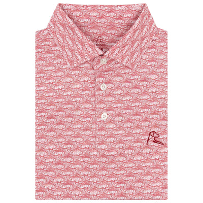 The Arkansas Baum-Walker Stadium | Collegiate Polo | The Arkansas Baum-Walker Stadium - White/Carmine Red
