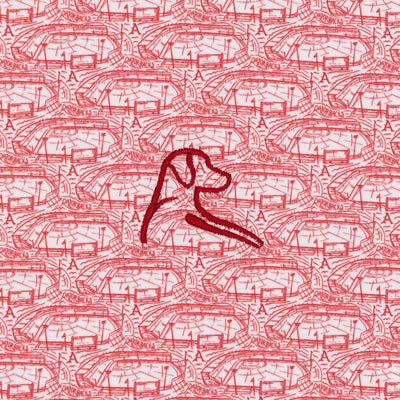 The Arkansas Baum-Walker Stadium | Collegiate Polo | The Arkansas Baum-Walker Stadium - White/Carmine Red