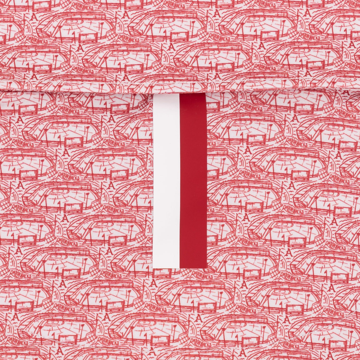The Arkansas Baum-Walker Stadium | Collegiate Polo | The Arkansas Baum-Walker Stadium - White/Carmine Red