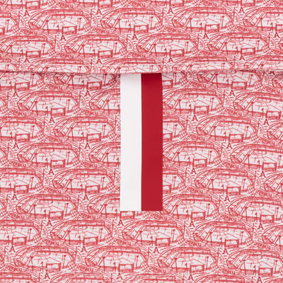 The Arkansas Baum-Walker Stadium | Collegiate Polo | The Arkansas Baum-Walker Stadium - White/Carmine Red