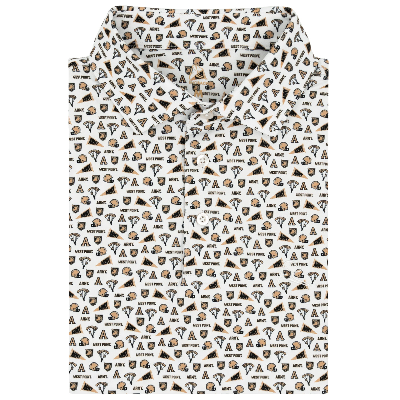 The Army Gameday | Collegiate Polo | The Army Gameday - White/Desert Sands