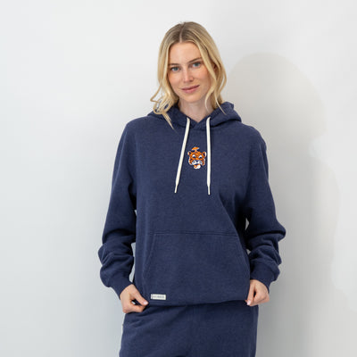 Ready Collegiate Hoodie - Auburn | Heather - Fleet Navy - Auburn - 1 (Women)