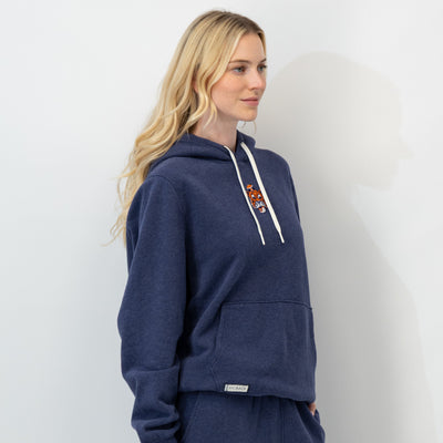 Ready Collegiate Hoodie - Auburn | Heather - Fleet Navy - Auburn - 1 (Women)