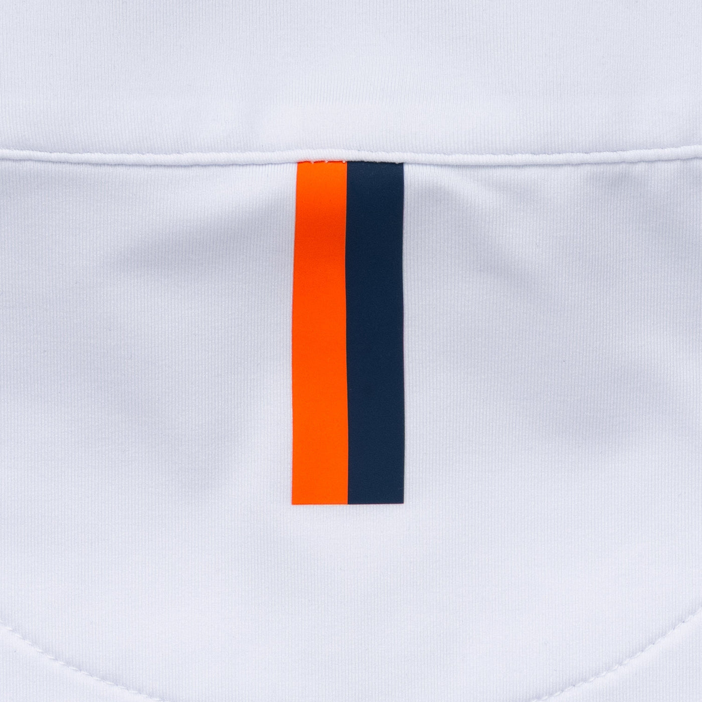Auburn Helmet Stripe Collegiate Q-Zip - Auburn | The Auburn Helmet Stripe - White/Dock Blue
