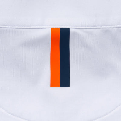 Auburn Helmet Stripe Collegiate Q-Zip - Auburn | The Auburn Helmet Stripe - White/Dock Blue