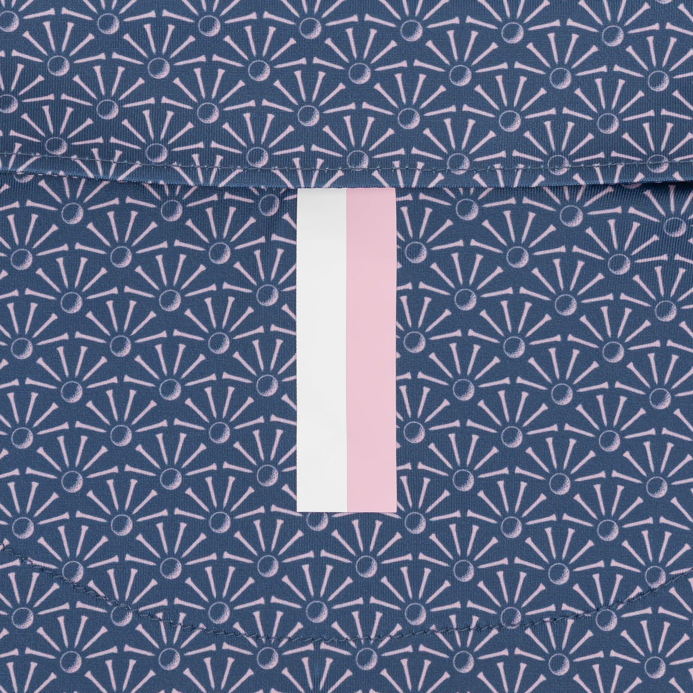 The Back Tees | Performance Polo | The Back Tees - Slate Blue/Lotus Pink