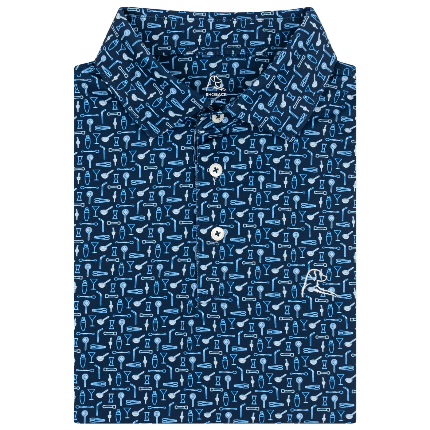 The Bartender | Performance Polo | The Bartender - Fleet Navy