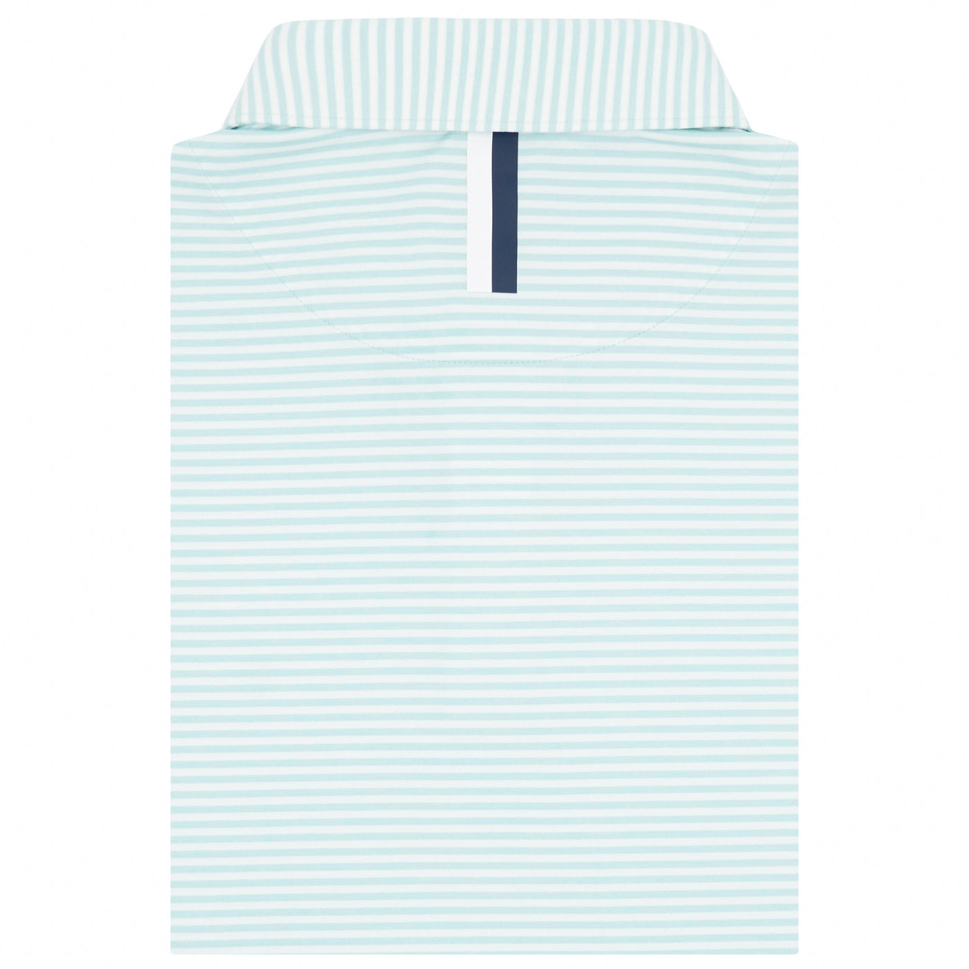 The Barts Heather Stripe | Performance Polo | The Barts Heather Stripe - Antigua Green/White