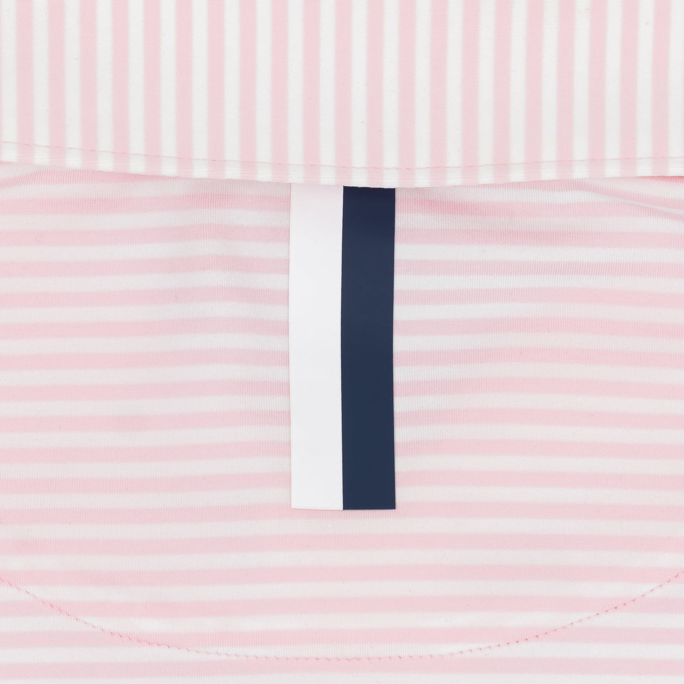 The Barts Heather Stripe | Performance Polo | The Barts Heather Stripe - Lotus Pink/White
