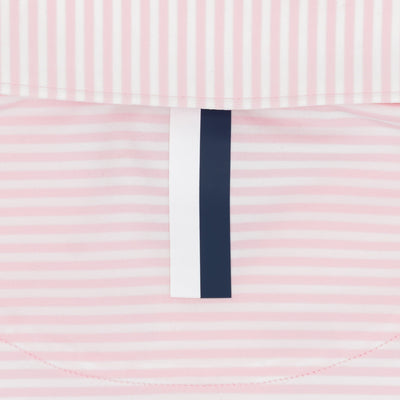The Barts Heather Stripe | Performance Polo | The Barts Heather Stripe - Lotus Pink/White
