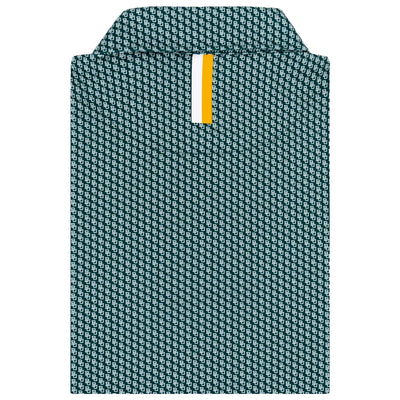 The Baylor Sic 'Em™ | Collegiate Polo | The Baylor Sic 'Em™ - Evergreen/White