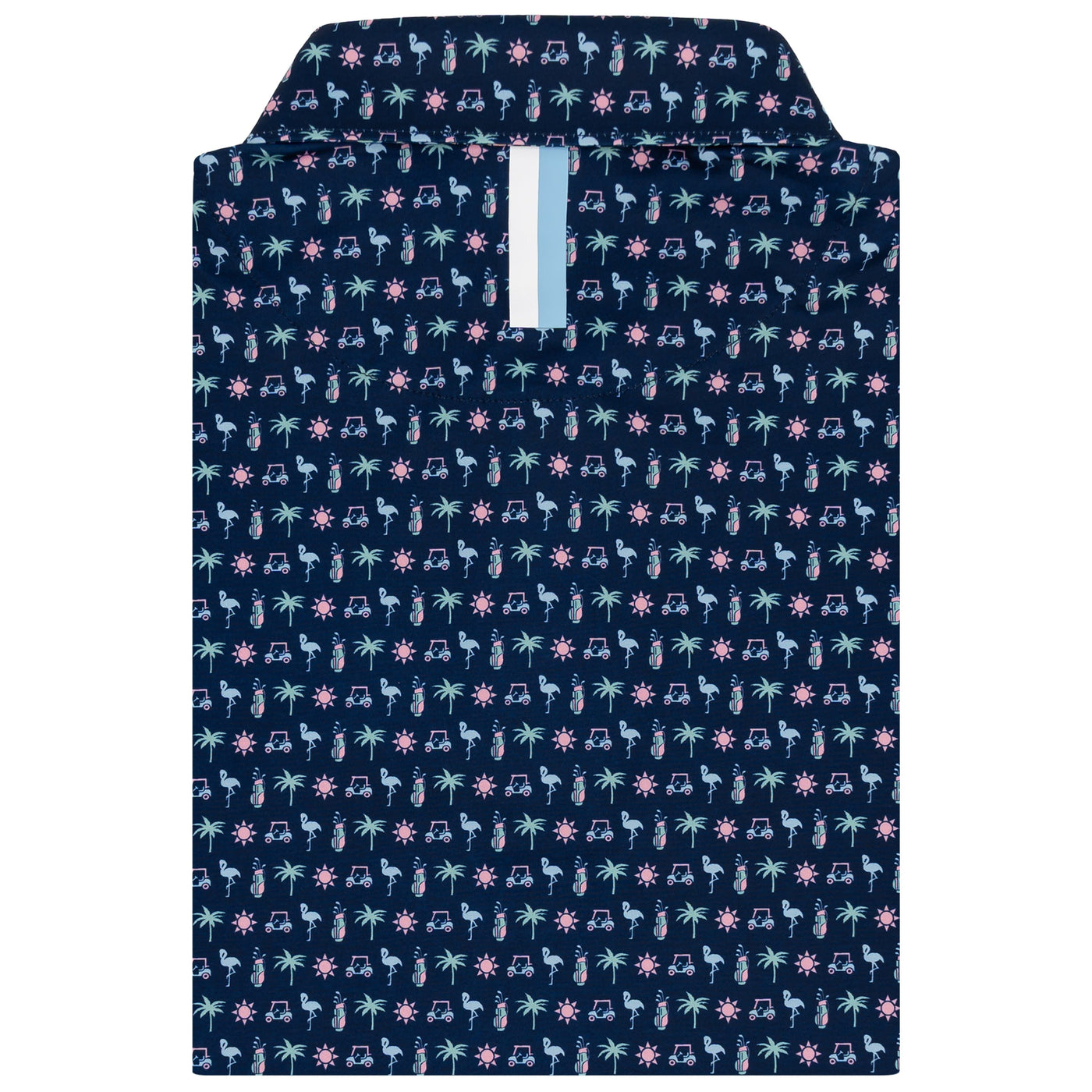 The Beach Birdie | Performance Polo | The Beach Birdie - Fleet Navy/Zenith Blue