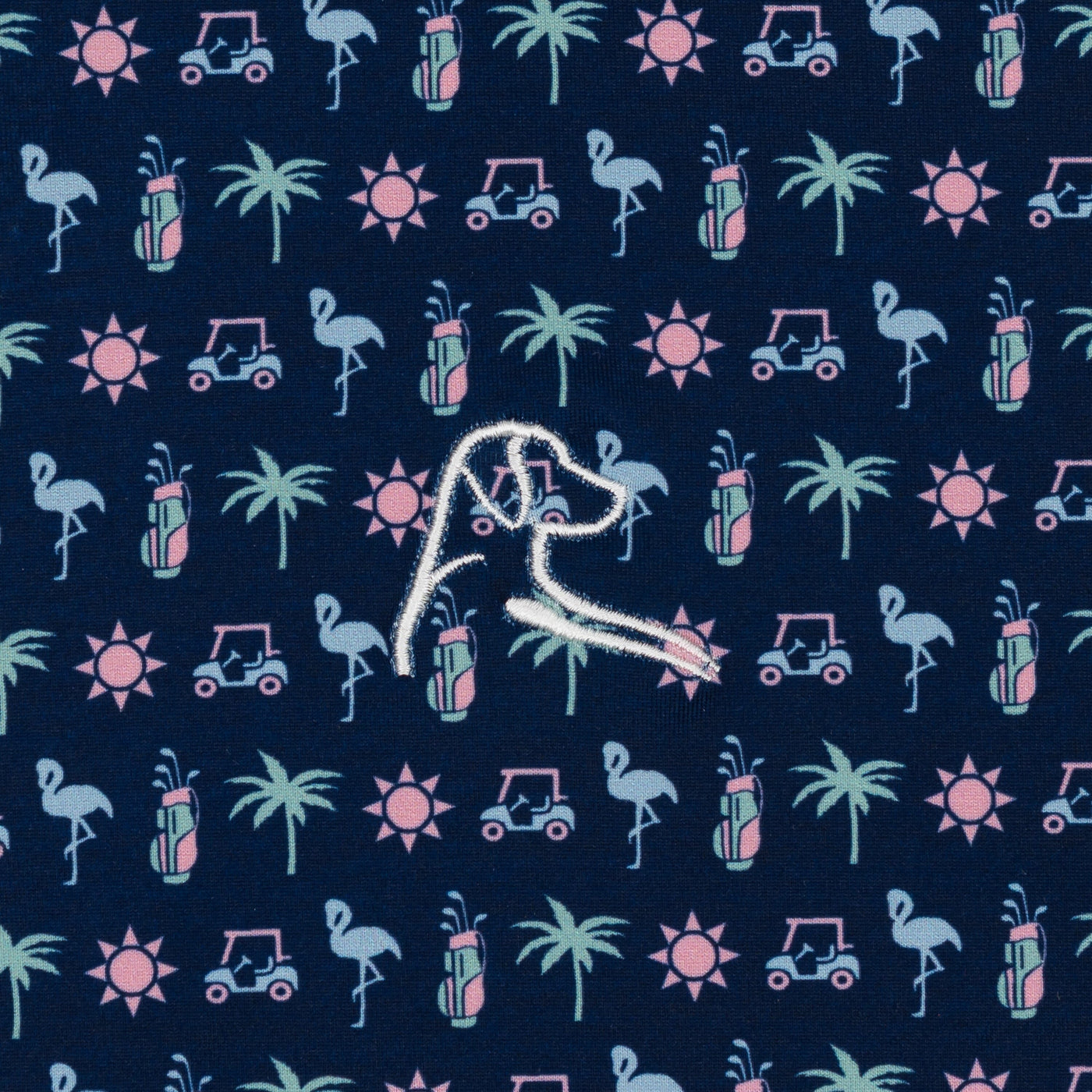 The Beach Birdie | Performance Polo | The Beach Birdie - Fleet Navy/Zenith Blue