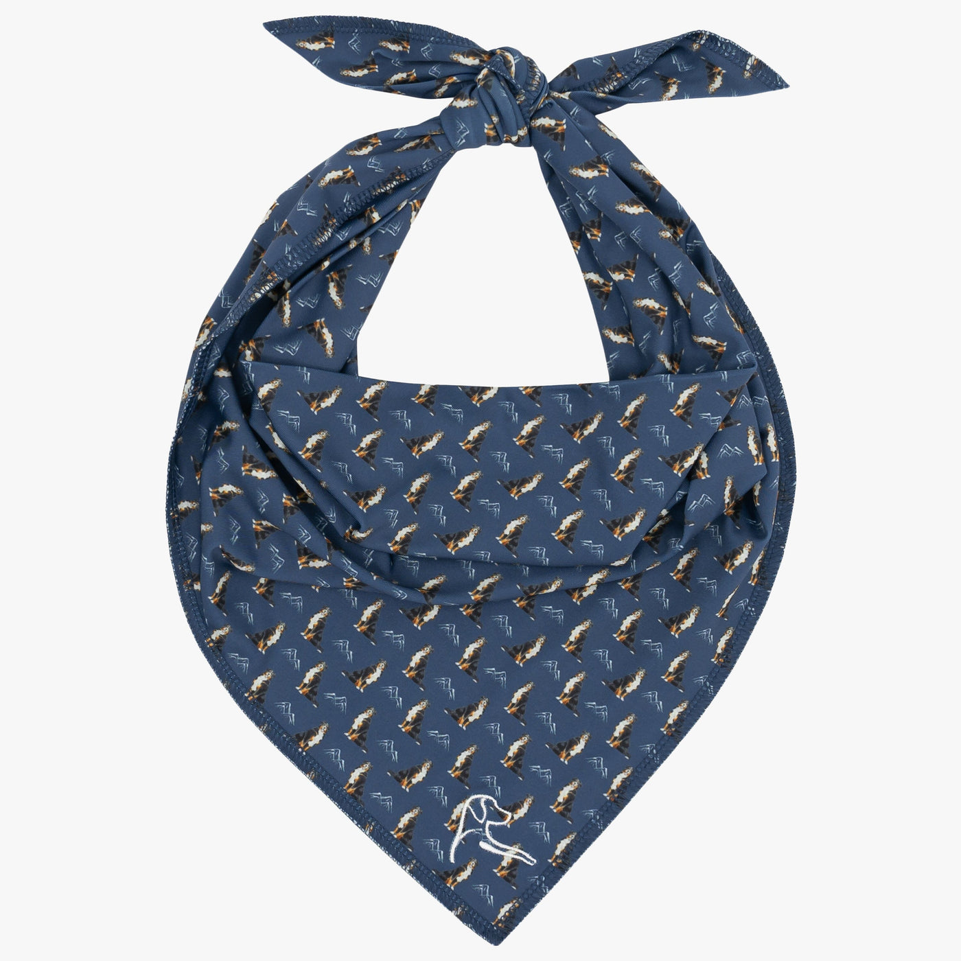 The Bernese Mountain Dog | Performance Bandana | The Bernese Mountain Dog - Slate Blue