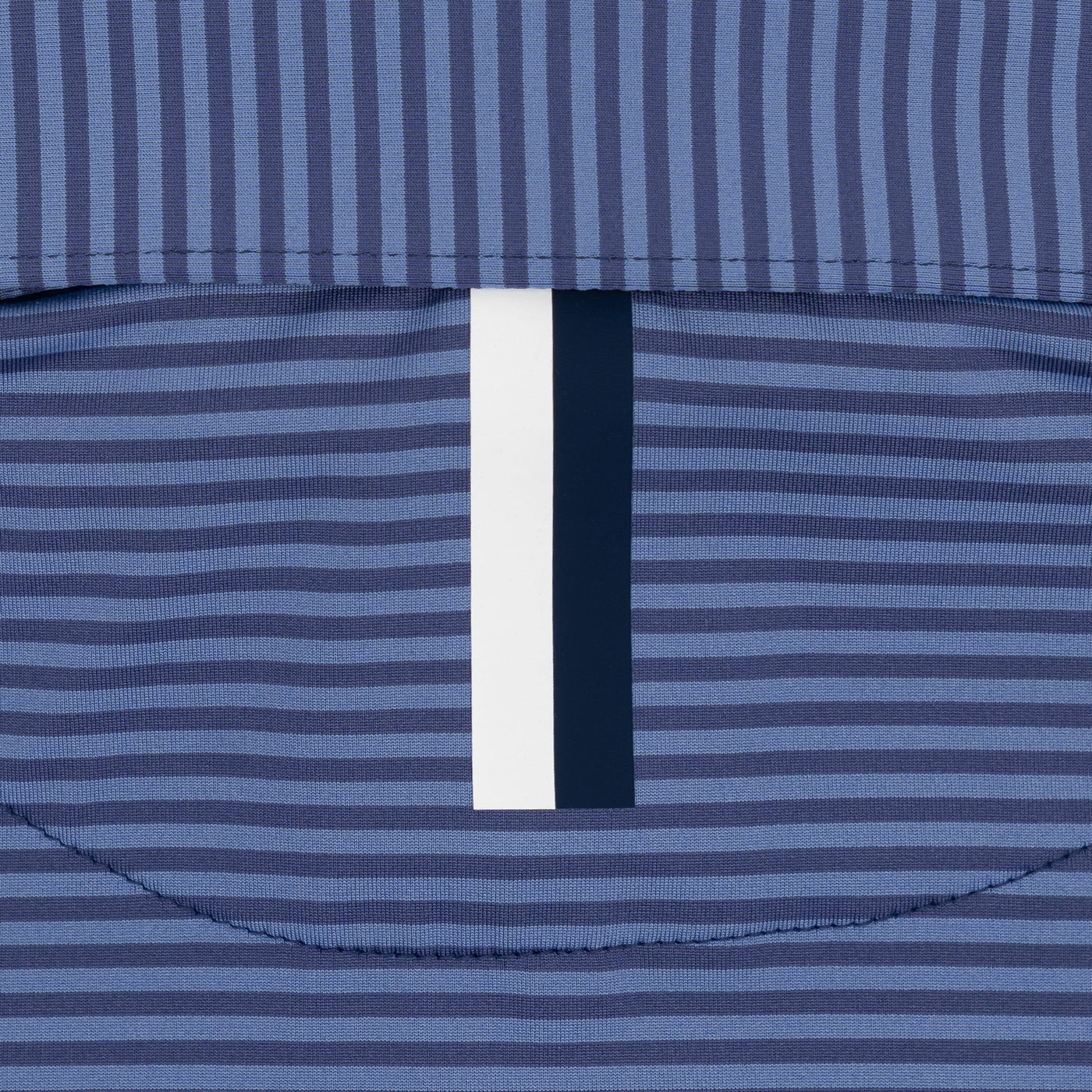 The Birdie Stripe | Performance Polo | The Birdie Stripe - Dusk Blue/Flag Blue