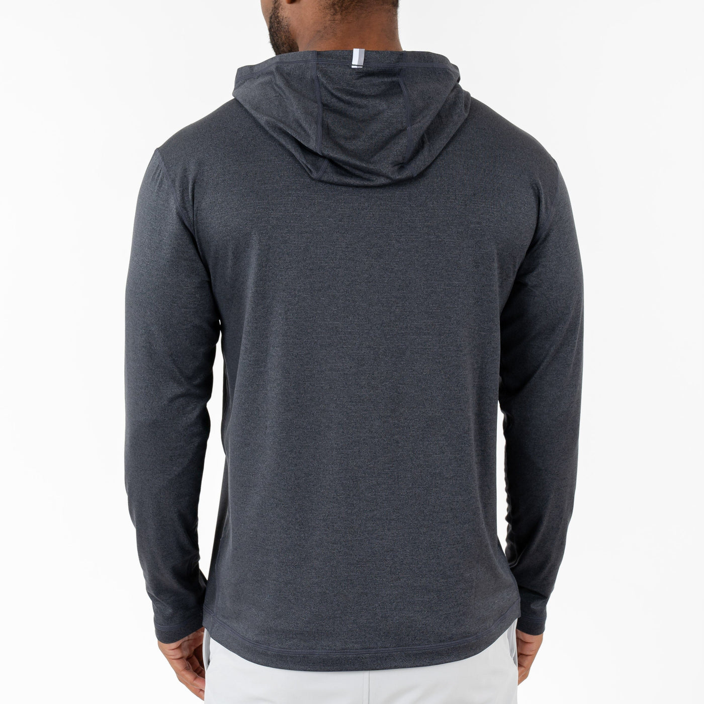 Blitz Tech Hoodie | Heather - Charcoal Grey/Midnight Black