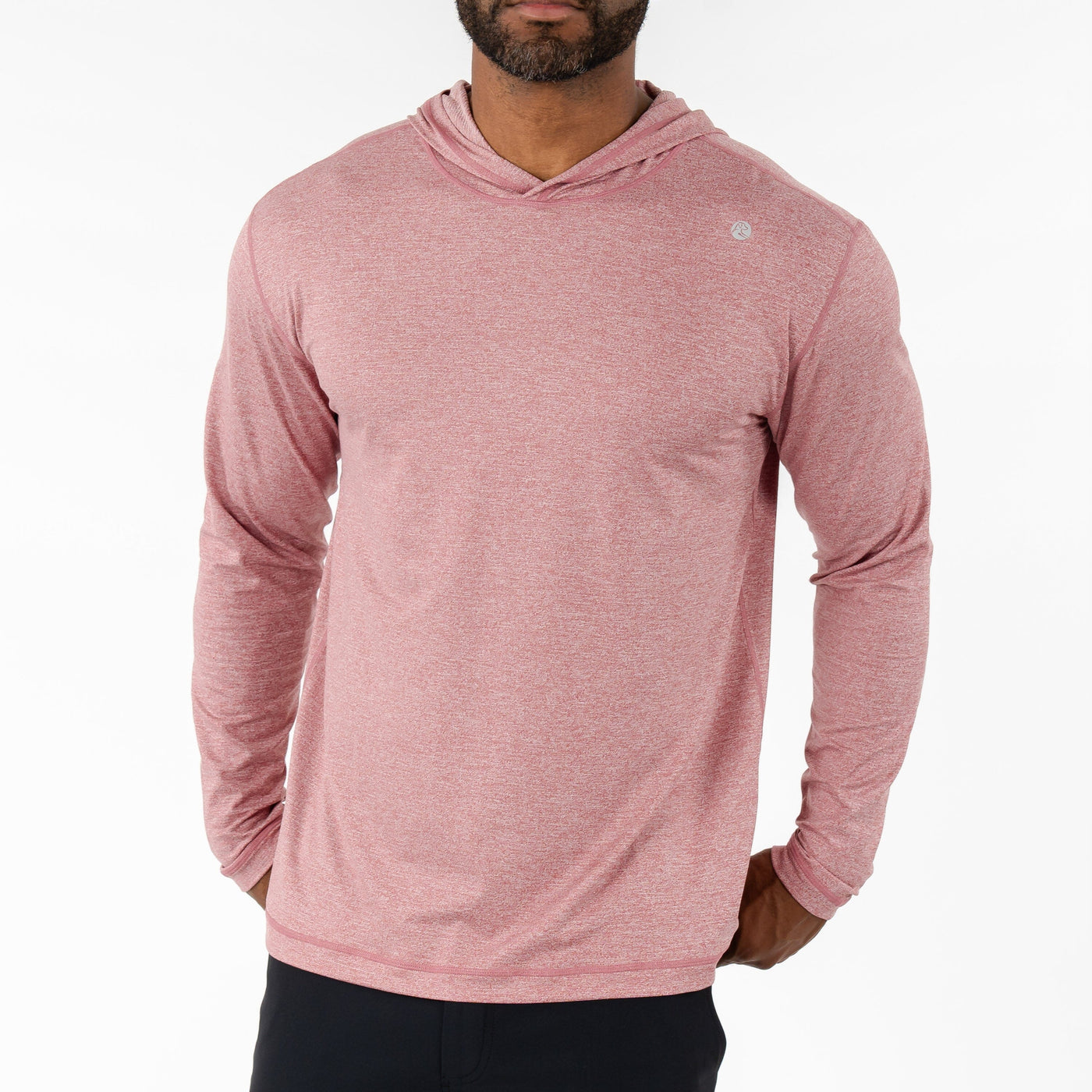 Blitz Tech Hoodie | Heather - Red Card Red/White