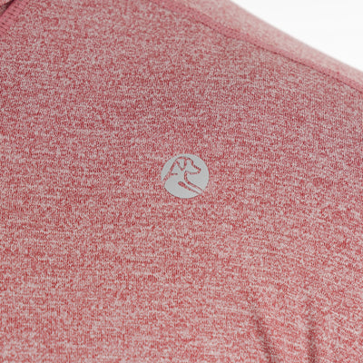 Blitz Tech Hoodie | Heather - Red Card Red/White