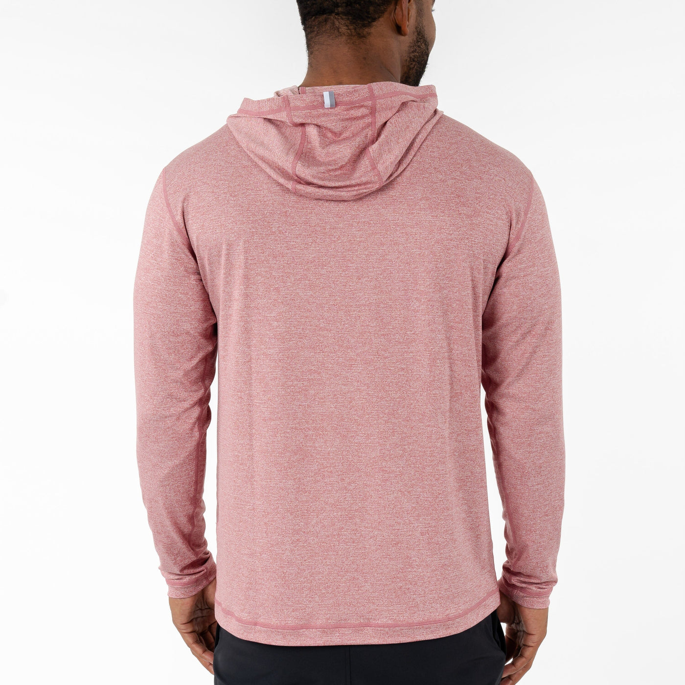 Blitz Tech Hoodie | Heather - Red Card Red/White