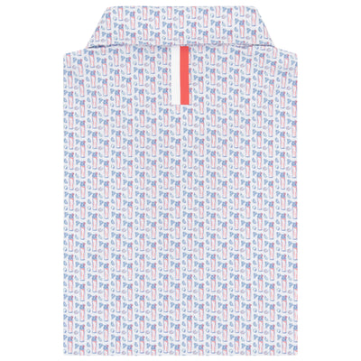 The Bloody Mary 2.0 | Performance Polo | The Bloody Mary 2.0 - White/Sorbet Red