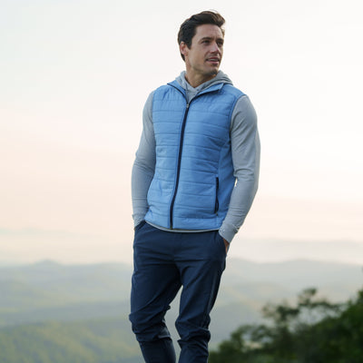 Fulton Performance Vest | Solid - Highcountry Blue