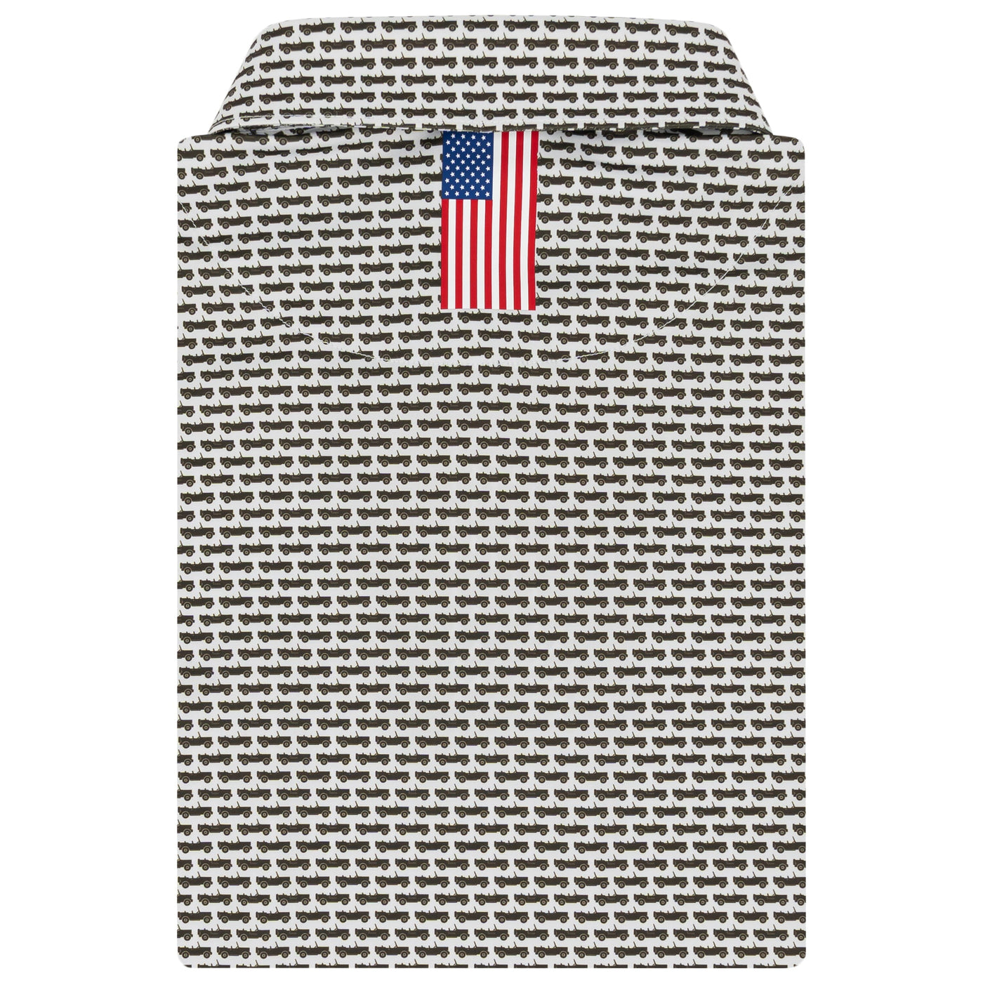 The Brigade 2.0 | Performance Polo | The Brigade 2.0 - White/Dark Olive - USA