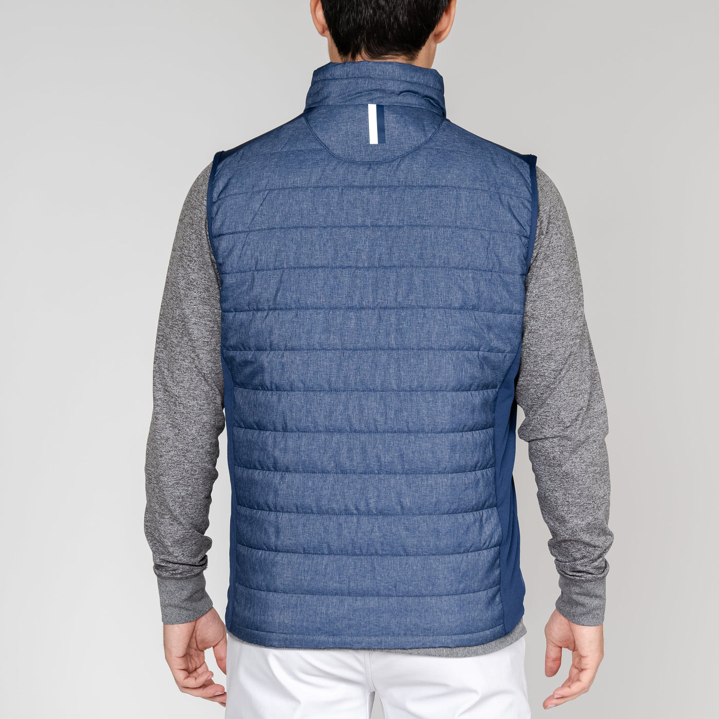 Fulton Performance Vest 1.0 | Heather - Fleet Navy/White