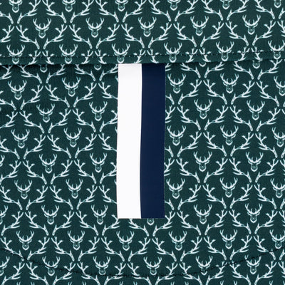The Buck | Performance Polo | The Buck - Ponderosa Green/White