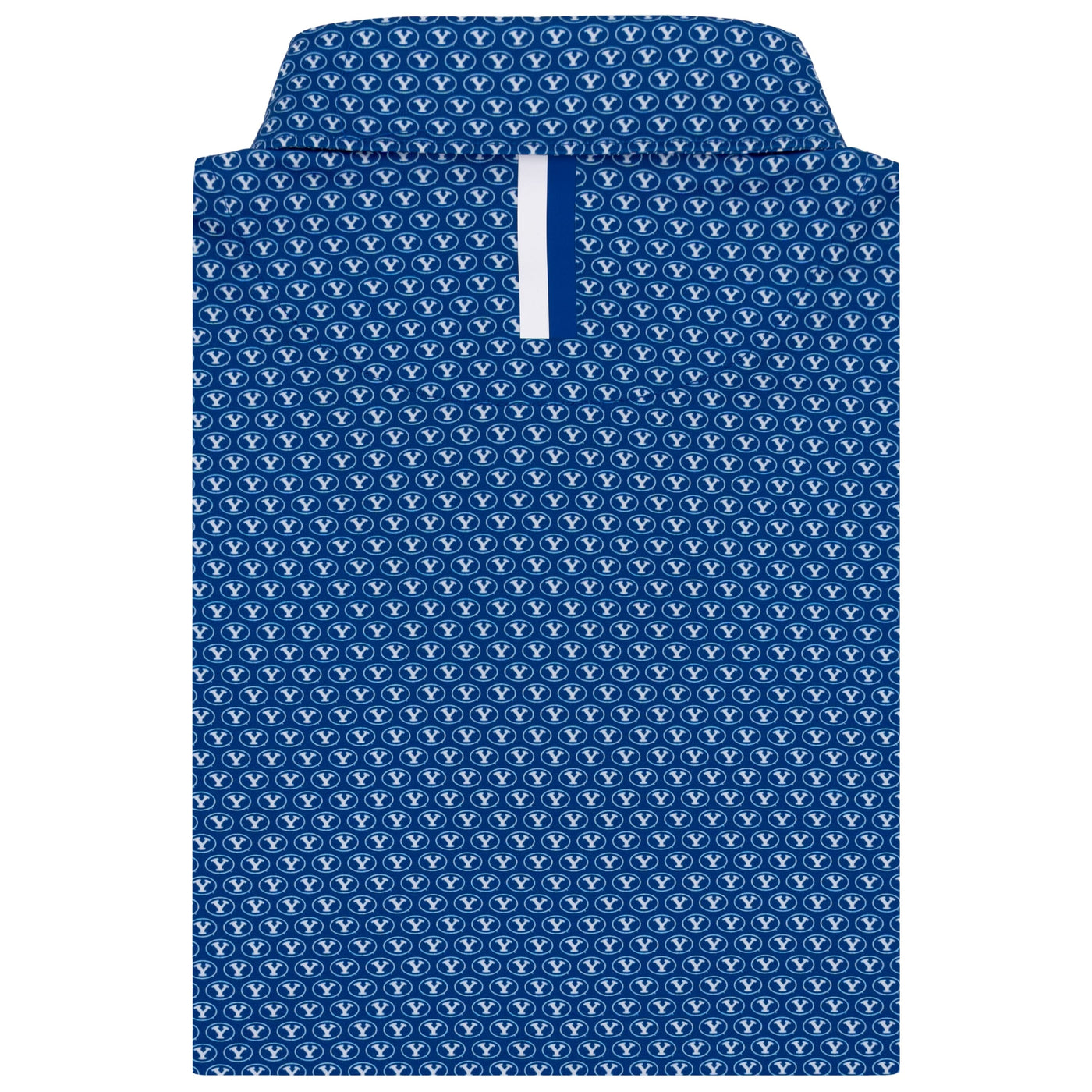 The BYU Cougars® | Collegiate Polo | The BYU Cougars® - Azure Blue/White