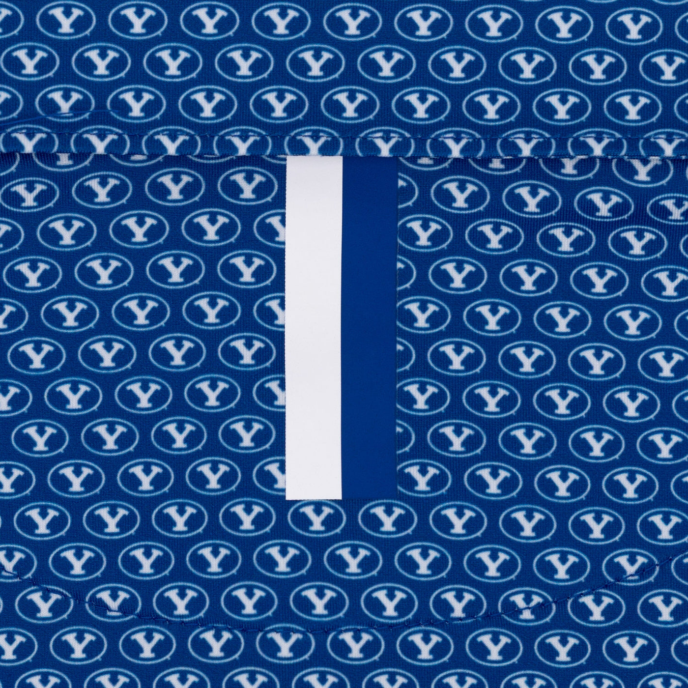 The BYU Cougars® | Collegiate Polo | The BYU Cougars® - Azure Blue/White