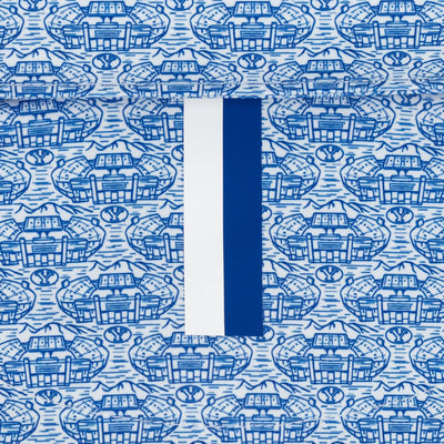 The BYU Lavell Edwards Stadium™ | Collegiate Polo | The BYU Lavell Edwards Stadium™ - White/Azure Blue