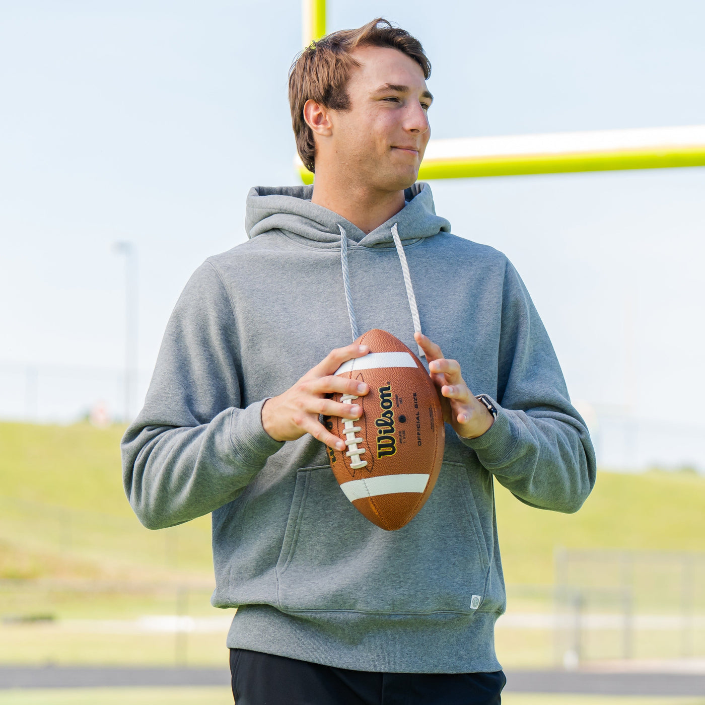 Huddle Hoodie | Heather - Boulder Grey