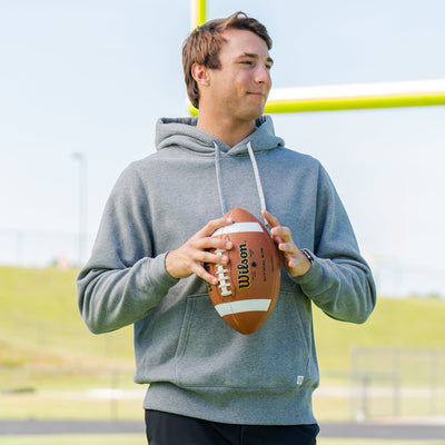 Huddle Hoodie | Heather - Boulder Grey