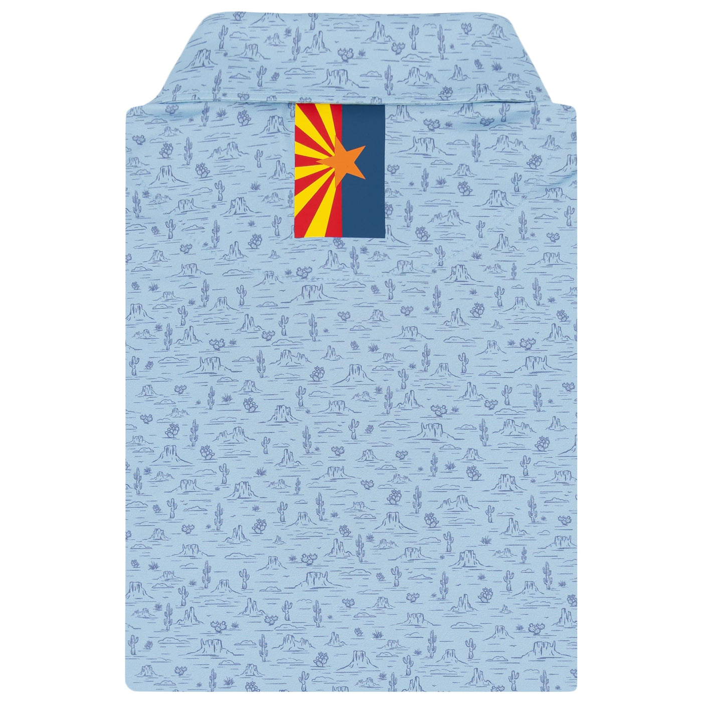 The Canyon | Performance Polo | The Canyon - Zenith Blue/Dusk Blue - AZ